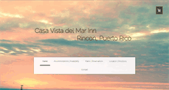 Desktop Screenshot of casavistadelmarrincon.com